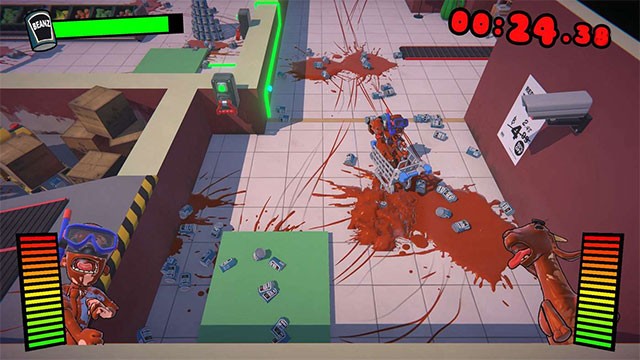 Game đua xe trong... siêu thị - Supermarket Shriek