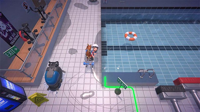 Tàn phá siêu thị, gian hàng và các cửa hàng trên đường đua siêu tốc