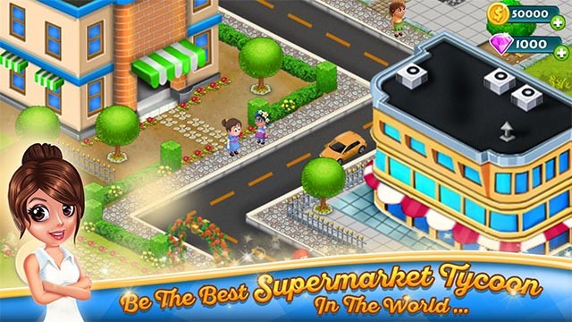 Supermarket Tycoon Mania là game quản lý siêu thị theo phong cách mô phỏng