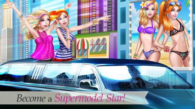 Trở thành một siêu mẫu thời trang trong game Supermodel Star