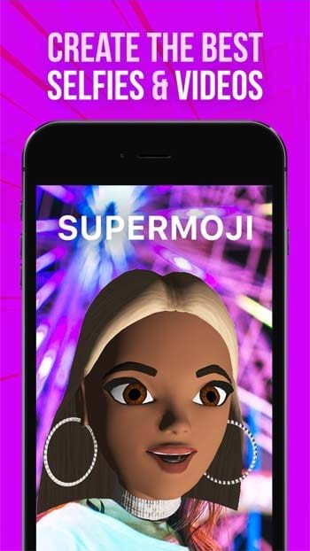 Tạo ảnh selfie và video ấn tượng với SUPERMOJI