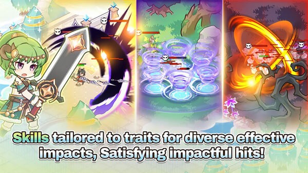 Tiến hóa sức mạnh cho các anh hùng trong đội