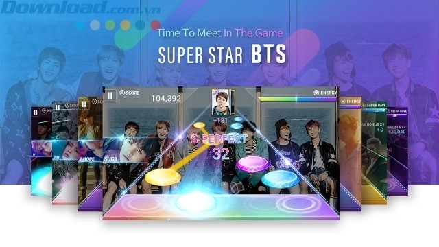 SuperStar BTS là game âm nhạc chính thức từ nhóm nhạc thần tượng thế giới BTS