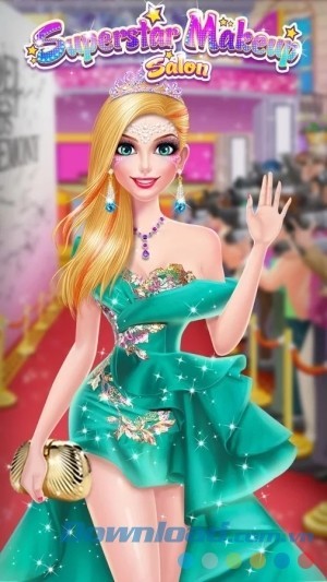 Giao diện Superstar Makeup Salon cho Android
