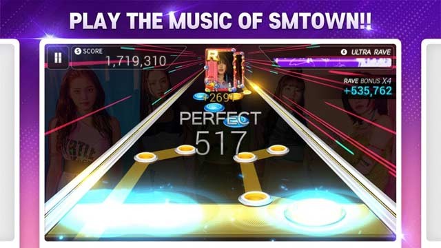 Chạm và nối các nốt nhạc để hoàn thành bài hát