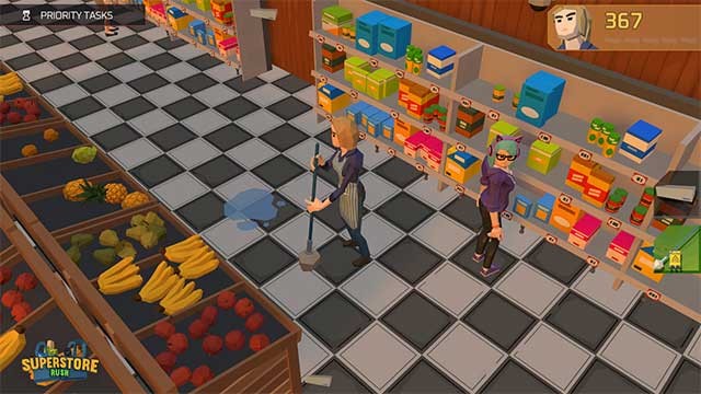 Xây dựng và quản lý cửa hàng mơ ước của bạn trong Superstore Rush