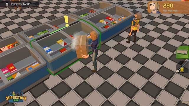 Bắt đầu với các kệ cơ bản và mở rộng dần để mở khóa nhiều khu vực khác