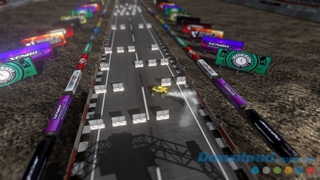 Vượt qua mọi chướng ngại vật của game đua xe miễn phí SuperTrucks Offroad cho máy tính