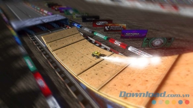 Thực hiện các pha bay nhảy hoành tráng trong game đua xe miễn phí SuperTrucks Offroad cho máy tính