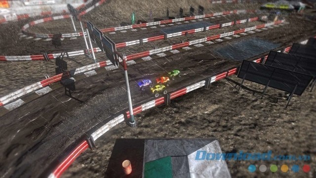 Khả năng vượt địa hình trong SuperTrucks Offroad - game đua xe địa hình miễn phí trên PC