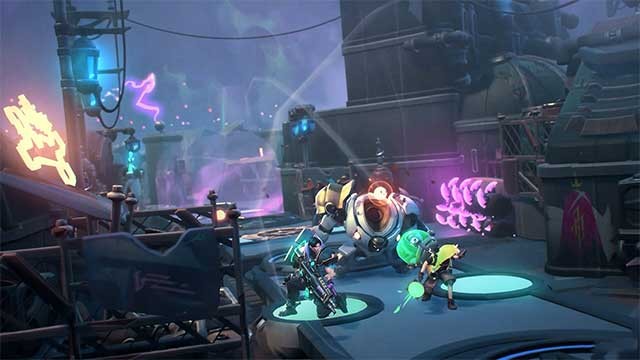 Supervive game cũng hỗ trợ đấu tay đôi và các trận Deathmatch 4v4