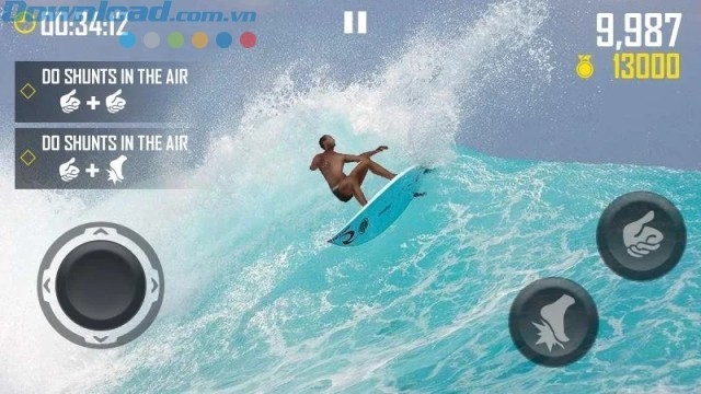 Game lướt sóng hấp dẫn trên di động