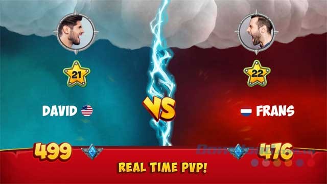 Đấu đối kháng với game thủ thực