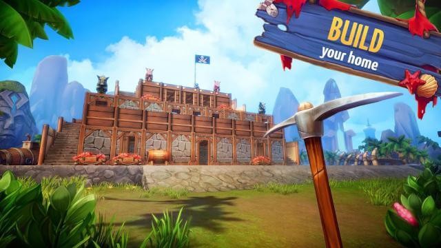 Xây dựng nơi trú ẩn của bạn trên đảo hoang