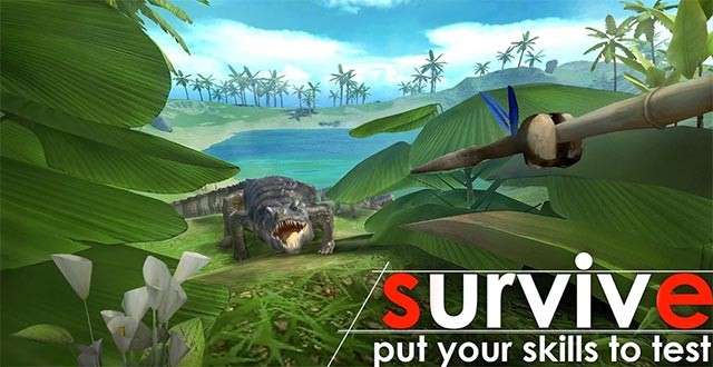 Thể hiện kỹ năng sinh tồn trong khi chơi Survival Island: EVO for Android