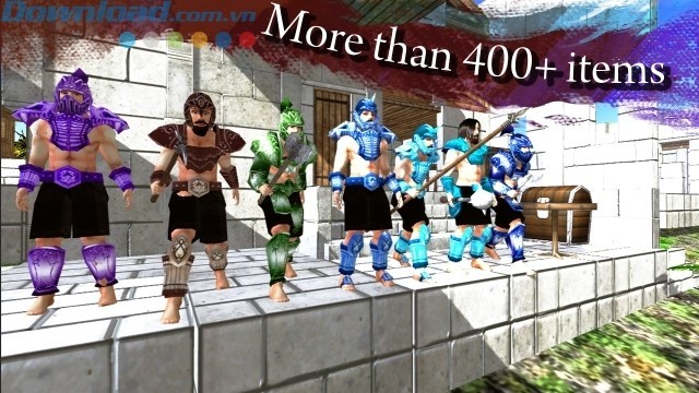 Hơn 400 item cho game thủ thu thập, chế tạo và trang bị