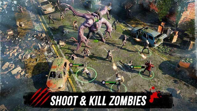 Bắn súng tiêu diệt zombie trong trận chiến khốc liệt trong game Survival Tactics
