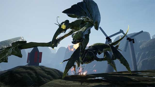 Đối đầu với các sinh vật ngoài hành tinh thù địch