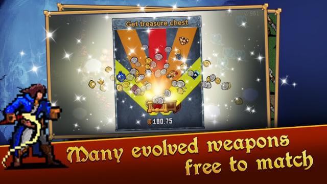 Rất nhiều vũ khí tiến hóa để bạn trang bị