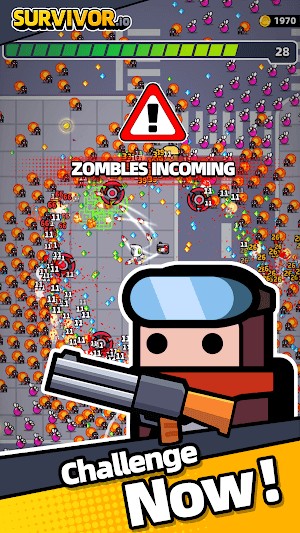 Survivor io đưa bạn vào một thành phố tràn ngập zombie