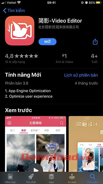 huong dan cai dat swallmovie de lam video tiktok 4