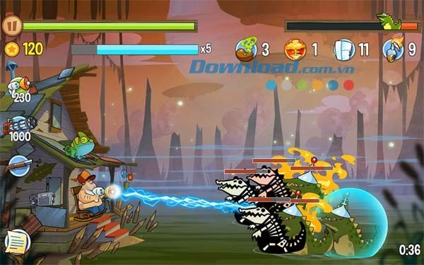 Swamp Attack cho Android