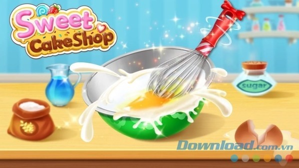 Game quản lý tiệm bánh hấp dẫn Sweet Cake Shop cho Android