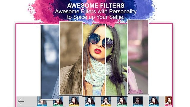 Ứng dụng Sweet Candy giúp bạn có bức ảnh selfie tuyệt vời