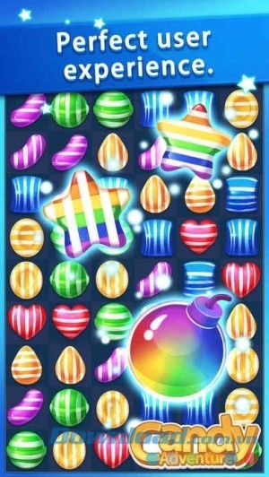 Game vui Sweet Jelly Candy cho iOS