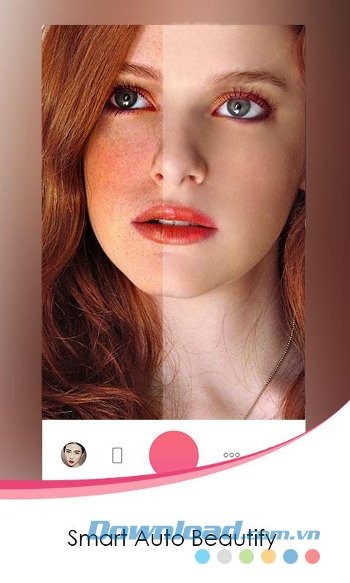 Tính năng làm đẹp thông minh của Sweet Selfie