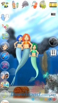 Sweet Talking Mermaid Princess cho Android có gameplay đa dạng