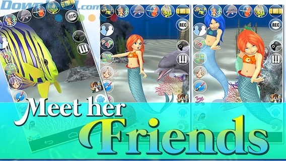 Gặp gỡ những người bạn mới của nàng tiên cá