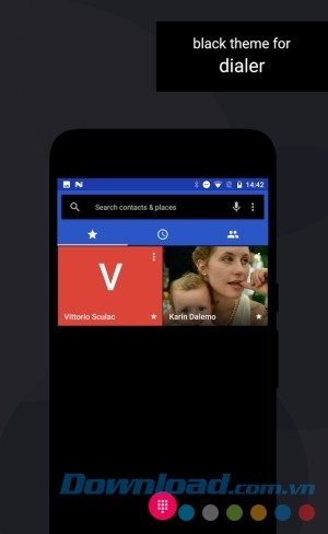 Swift Black Substratum Theme cho Android có chất lượng cao