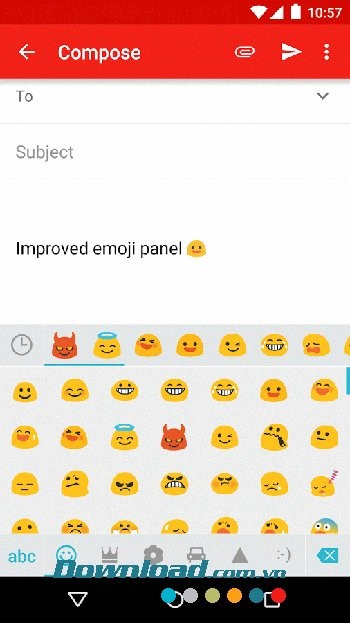 Kho biểu tượng của SwiftKey Beta