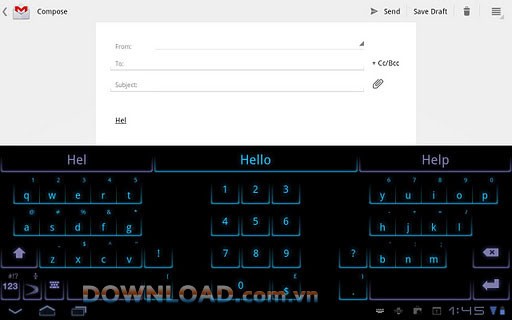SwiftKey Tablet X for Android