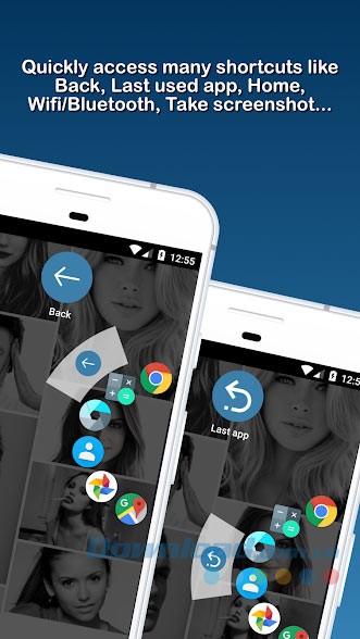 Truy cập nhanh ứng dụng