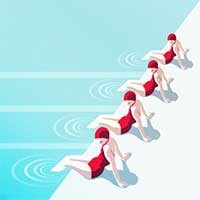 Swim Out - Game giải đố bơi lội độc đáo