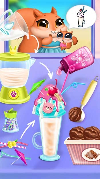 Những vị khách dễ thương có món kem yêu thích của riêng mình