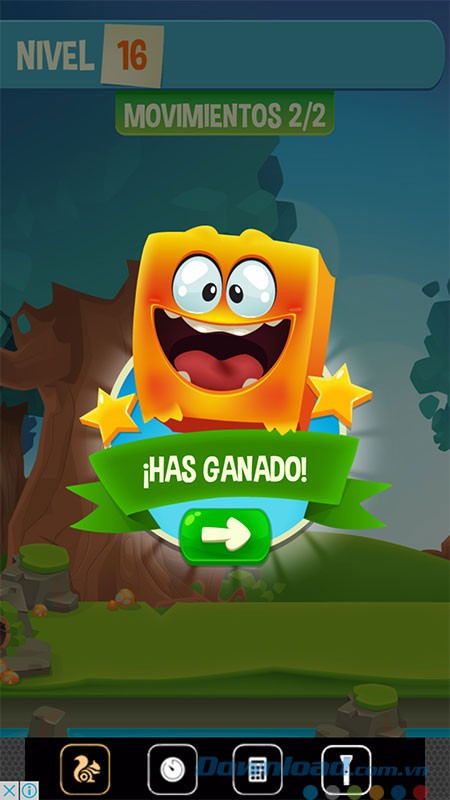 Game mang đến 120 level hấp dẫn