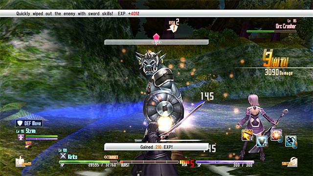 Trang bị cho nhân vật kỹ năng và vũ khí mạnh mẽ