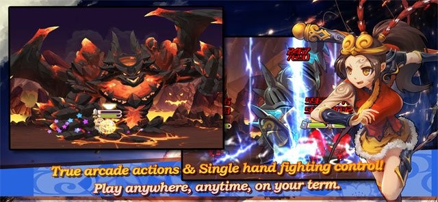 Game ARPG với điều khiển một tay đơn giản