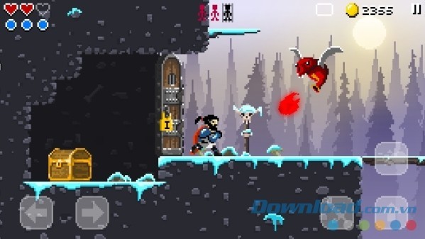 Sword Of Xolan cho Android thử thách người chơi qua các môi trường khác nhau