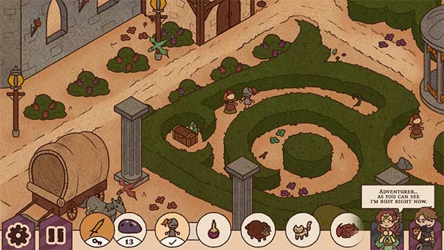 Tương tác với môi trường bằng cách chạm vào các đối tượng và xem chúng chuyển động