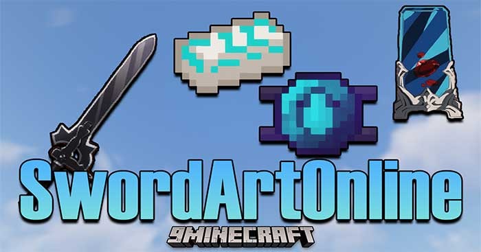 SwordArtOnline Mod sẽ giới thiệu vào Minecraft vũ khí và công cụ trong game SAO