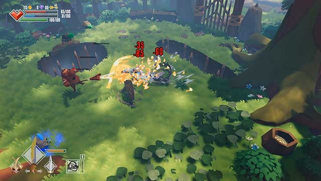 Kết hợp khả năng cận chiến và phép thuật khác nhau