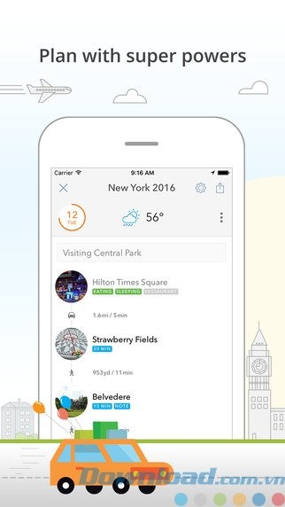 Chỉ dẫn đường đi và thông tin