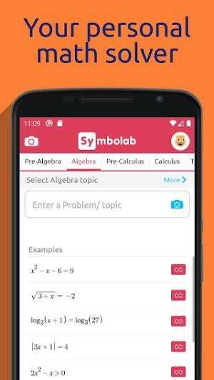 Symbolab Math solver giúp bạn giải tất cả các bài toán khó