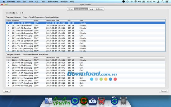 Sync Folders for Mac