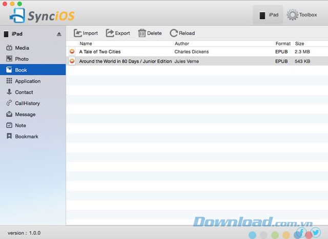 Chia sẻ và quản lý eBook