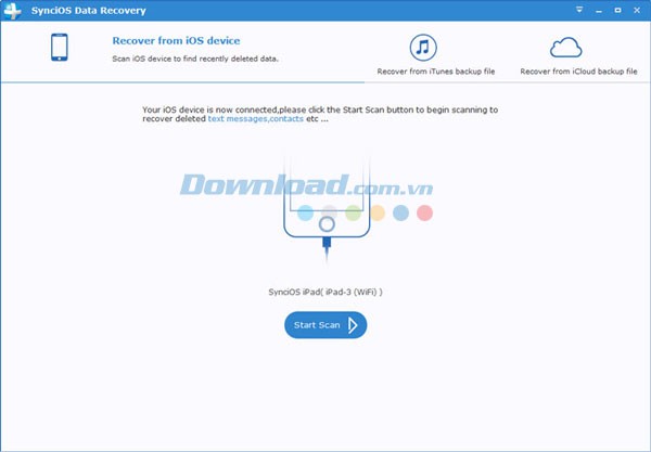 SynciOS Data Recovery